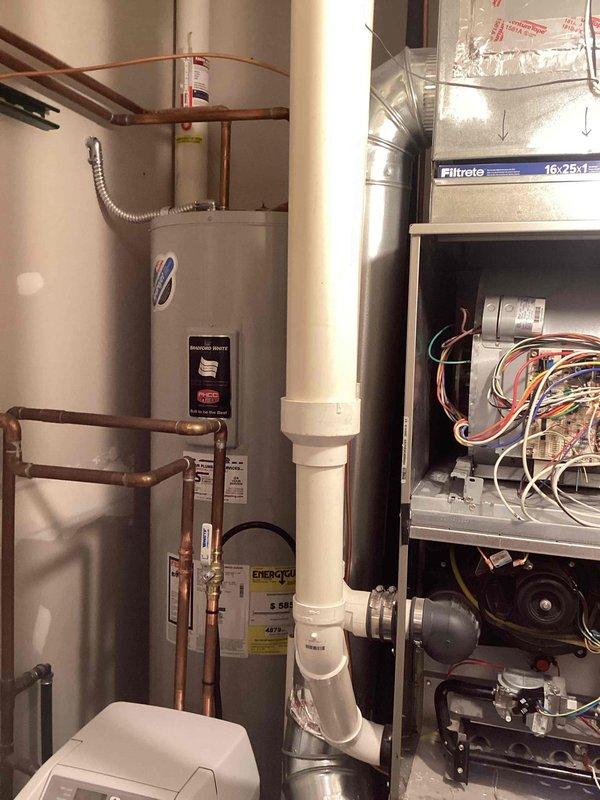 Performed seasonal tune-up on customer's HVAC system. Inspected furnace components, checked electrical connections, and verified proper system operation. System functioning normally with no issues identified.