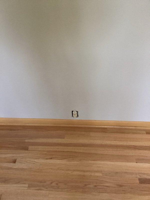 Completed comprehensive electrical service work including grounding two GFCI outlets, replacing four ceiling fans, installing new garage door outlet and Dyson vacuum outlet, switching out two vanity lights, and securing multiple loose/discolored outlets to ensure safe and proper functionality throughout the home.