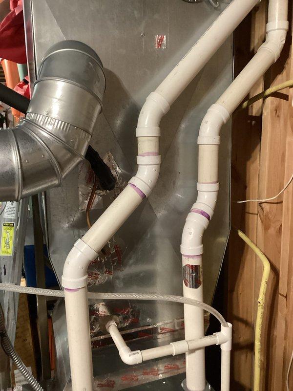 Performed routine preventive maintenance agreement service on customer's HVAC system during scheduled 8-12 window. Conducted comprehensive tune-up with no issues identified. System is functioning properly with appropriate condensate drainage system in place.