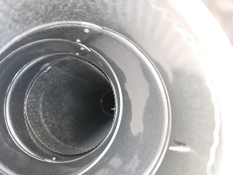 Performed comprehensive duct cleaning service on HVAC system that was sold with installation. Removed accumulated dust, debris, and spider webs from ductwork and vents, restoring proper airflow through the system's galvanized steel ducting. Cleaned all ventilation components to improve indoor air quality and system efficiency.