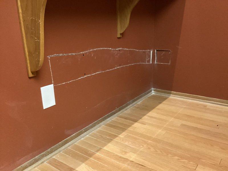 Successfully relocated an existing kitchen outlet to accommodate new cabinet installation and added a new GFCI-protected receptacle for countertop use as specified in the approved estimate. Work included proper circuit protection and compliance with current electrical codes for kitchen counter applications.