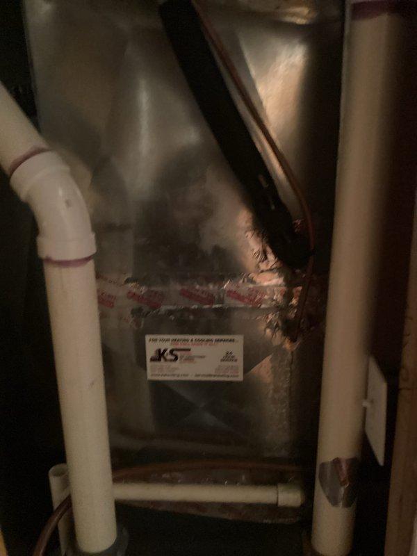 Completed annual preventive maintenance service on customer's heating system. Performed comprehensive tune-up on furnace unit with associated ductwork and PVC venting system. All components were inspected, cleaned, and confirmed to be operating within proper parameters.