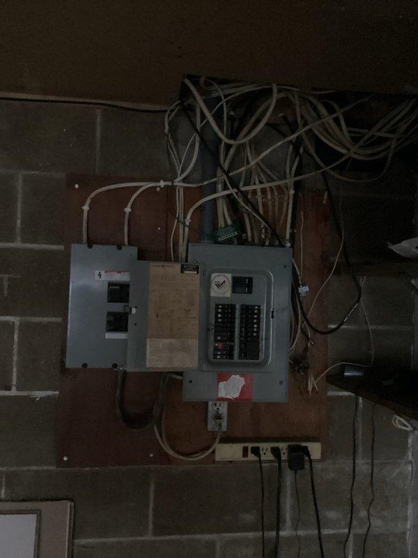 Responded to service call for multiple electrical issues. Diagnosed and reset breaker for non-functioning GFCI outlet in bathroom. Replaced defective outdoor outlet with new unit and weatherproof cover. Installed customer-provided thermostat and provided instruction on ceiling fan removal procedure.