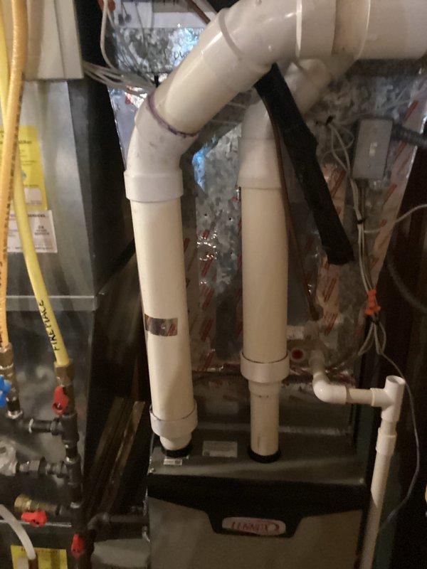 Performed scheduled maintenance tune-up on Lennox furnace unit per agreement. System was functioning properly with no issues found. Completed full inspection of heating components, connections, and drainage system with all components operating within normal parameters.