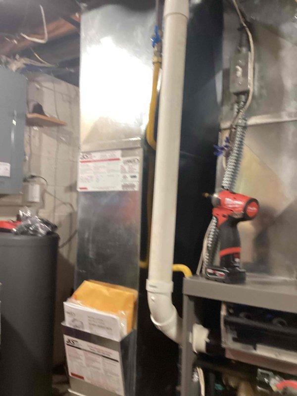 Performed scheduled preventive maintenance on the air handler system per maintenance agreement. Completed comprehensive system tune-up including internal component inspection. Removed front panel to access and evaluate internal mechanical components, wiring, and control board. All systems operating correctly upon completion with no issues identified.