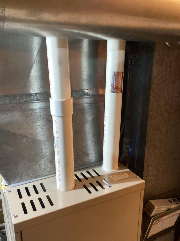 Performed standard preventive maintenance on customer's furnace system. Conducted comprehensive tune-up of air handler unit, including inspection of gas connections, burner assembly, and ventilation components. System is functioning properly with no issues identified; all parameters within normal operating specifications.