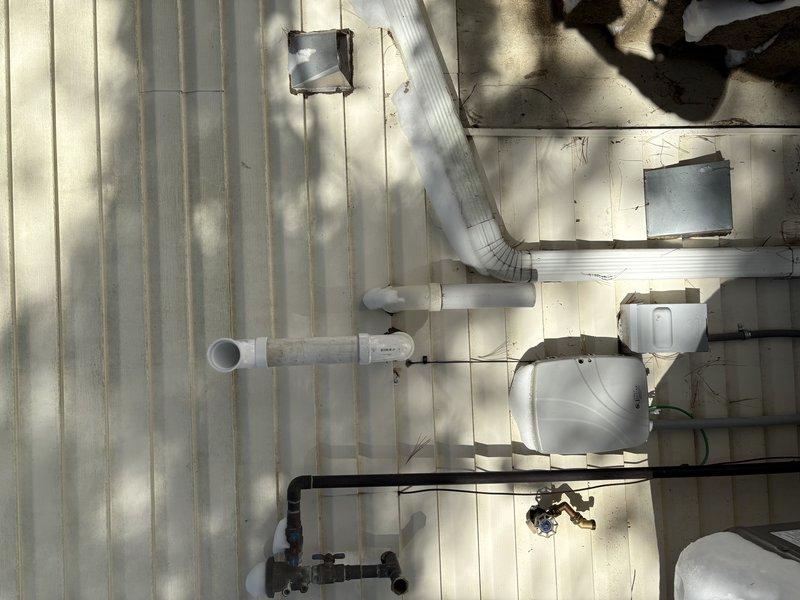 Performed service on newly installed HVAC system with no heat complaint. Diagnosed issue as recirculating exhaust gases due to improper venting configuration. Corrected the venting system to ensure proper exhaust discharge, resolving the no-heat condition and preventing potential safety hazards.