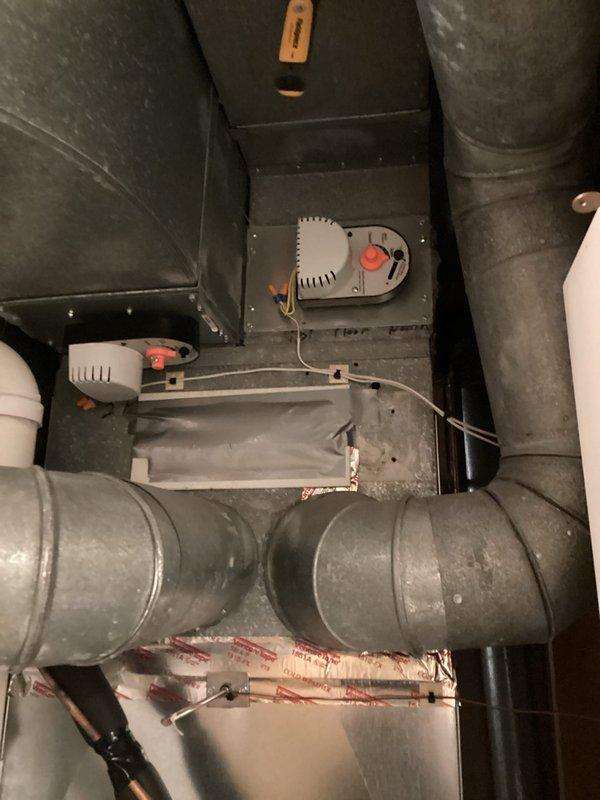 Completed scheduled Preventive Maintenance Agreement service on customer's furnace system. Inspected key components including ductwork connections, control devices, and ventilation system. Examined furnace unit and associated mechanical components, confirming proper installation and functionality of the HVAC system.
