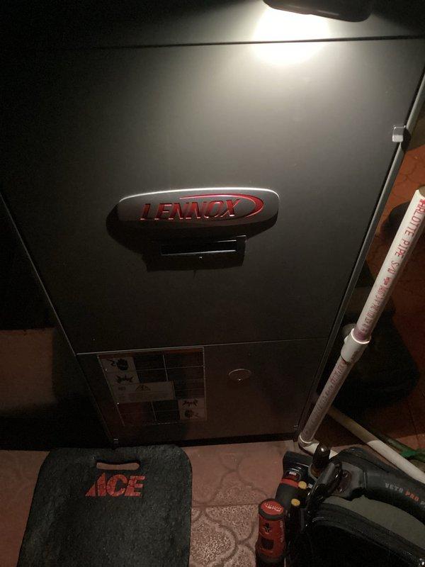 Performed scheduled preventative maintenance agreement service on Lennox HVAC system. Conducted comprehensive tune-up with no issues found. System is functioning properly with all components in good working order.