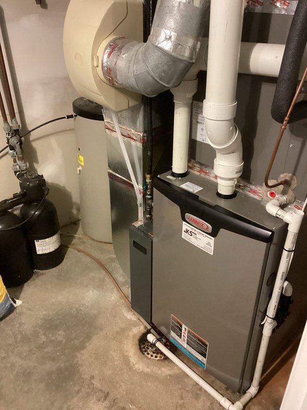 Responded to no heat call for furnace under 10 years old. Diagnosed failed high limit switch as root cause of heating failure. Replaced high limit component to restore proper furnace operation and heating function.