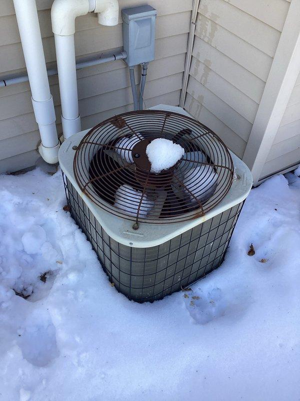 Responded to service call for furnace humidifier leak. Upon inspection, identified water leaking from heat exchanger onto the floor. Visual assessment of system revealed aging equipment with signs of corrosion and wear. Recommended replacement of unit due to age of equipment and extent of required repairs.