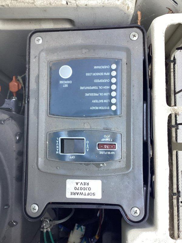 Performed maintenance service on two Generac generators with operational issues. Inspected control panels, conducted oil changes and replaced filters as required. System diagnostics revealed low battery conditions and oil pressure irregularities that were addressed during service.