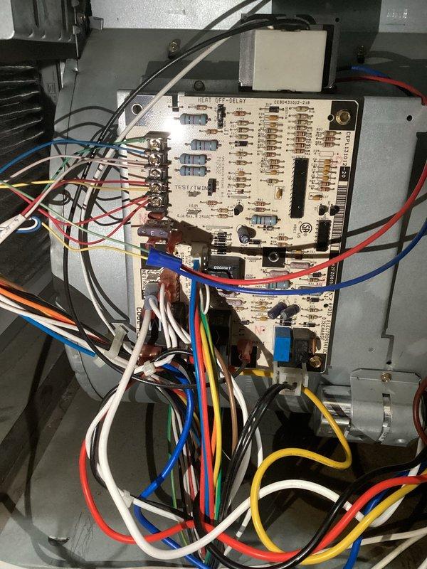 Arrived at customer location between 12-4 as scheduled. Successfully installed new blower motor in HVAC system, which involved disconnecting and reconnecting electrical wiring to the unit's circuit board. After installation, conducted comprehensive operational testing to verify proper functionality of the newly installed motor.