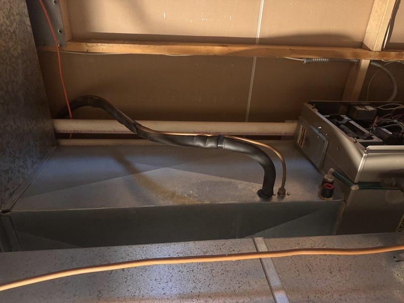 Responded to no heat call for an older furnace. Upon inspection, identified a failed inducer motor preventing normal operation. Presented customer with repair estimate and outlined replacement options. Took photos documenting the furnace condition including internal components and existing installation setup.