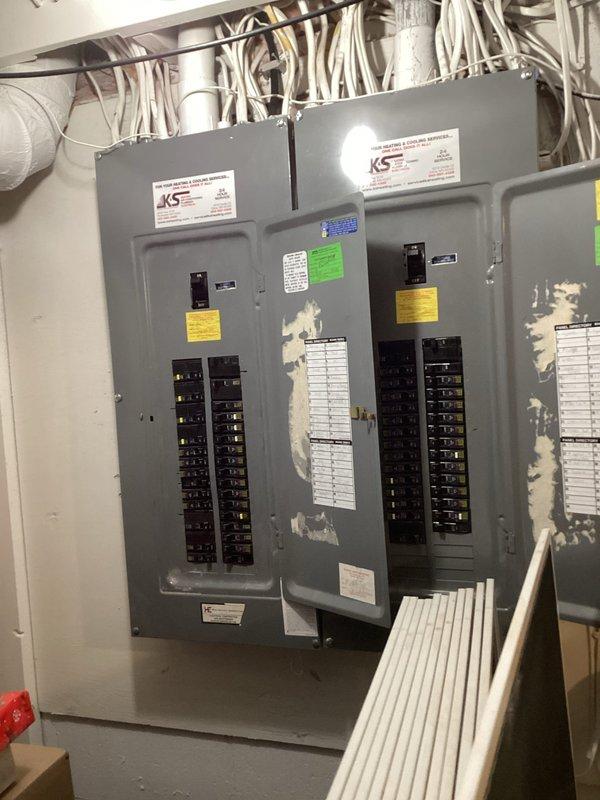 Diagnosed in-floor heating system in primary bathroom that was experiencing GFCI tripping issues. Performed comprehensive inspection of thermostat connections, conducted voltage and ohm readings which were within specifications. Resolved issue by resetting thermostat and securing all electrical connections before reinstalling thermostat into wall mount.