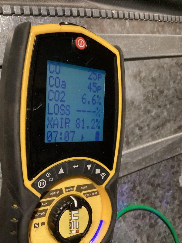 Responded to customer's concern regarding persistent noise from furnace unit. Performed comprehensive clean and check service including combustion analysis (CO: 23P, CO2: 6.6%, excess air: 81.2%). Inspected internal components and ductwork; no major issues requiring immediate replacement were identified.