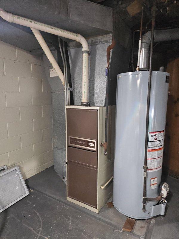 Performed scheduled furnace tune-up on a Carrier Weathermaker SX system. Completed full system inspection and standard preventative maintenance procedures to ensure proper operation heading into the heating season. Unit is operating within normal parameters with no issues identified.