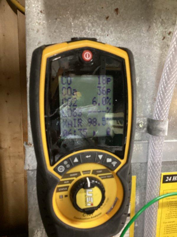 Performed scheduled furnace preventative maintenance agreement service. Conducted combustion analysis using UEI analyzer with readings in acceptable parameters. Visual exterior inspection of property completed with no issues noted. All systems operating within normal specifications.