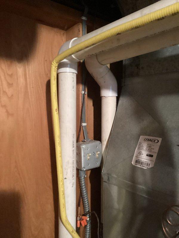 Performed scheduled preventative maintenance on Lennox HVAC system. Completed comprehensive tune-up service of furnace unit and associated components. Inspected PVC condensate drainage system and all connections; all systems functioning normally with no issues identified.