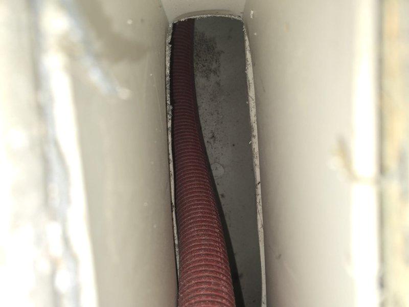 Performed comprehensive duct cleaning service between 12-3 PM, removing accumulated dust and debris from the HVAC system. Cleaned all vents and inspected the flexible ductwork and Ruud furnace unit, ensuring proper airflow and system functionality throughout the home.