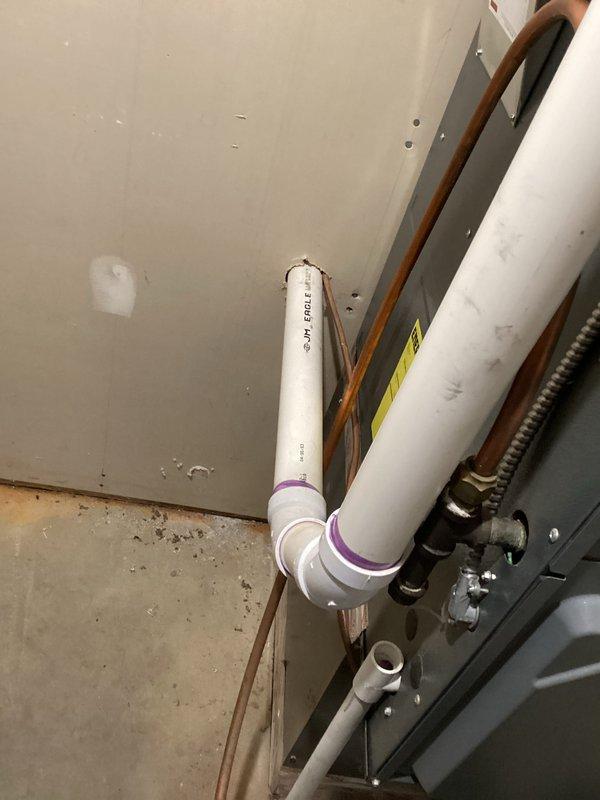 Performed scheduled furnace maintenance on rescheduled appointment. Conducted comprehensive system inspection including control board, blower motor assembly, and PVC/copper piping connections. All components verified operational with no issues detected.