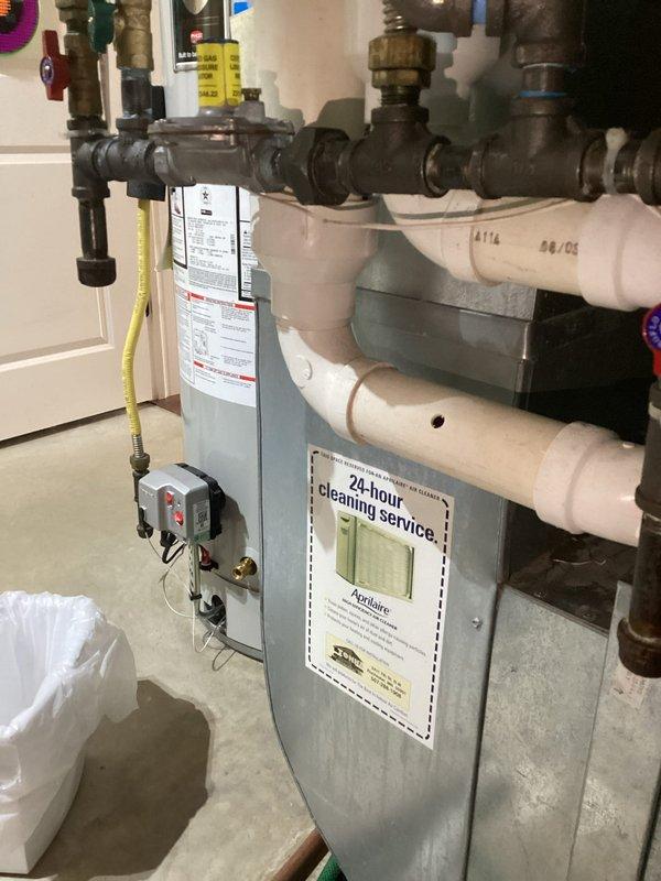 Performed scheduled preventive maintenance agreement service on residential HVAC system. Conducted comprehensive tune-up with inspection of gas lines, refrigerant lines, and associated components. All equipment found to be in normal working condition with no issues identified.