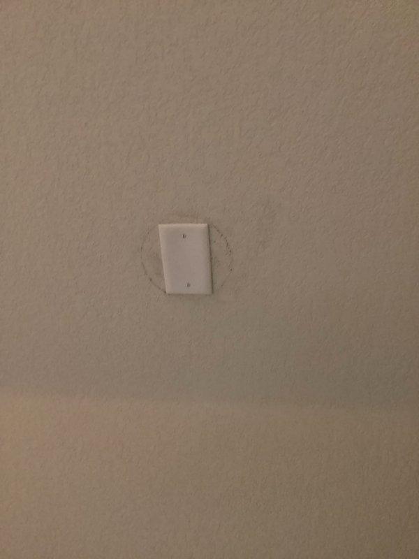 Responded to service call for chirping smoke detector. Upon inspection, removed improperly located smoke alarm and installed blank cover plate over existing electrical box. Customer was advised that additional smoke detectors may need service on a follow-up visit due to height constraints and piano placement beneath installation area.