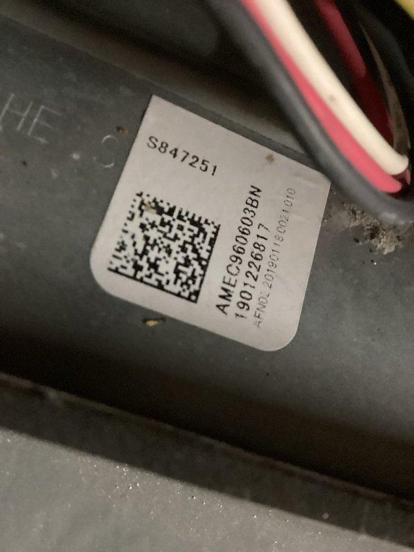 Performed scheduled preventive maintenance agreement service on air handler system. Completed comprehensive tune-up with no issues identified. Documented equipment information via photo documentation, including model AWEC9060309BW (S/N: S847251) and verified proper condensate drain line installation with appropriate PVC piping and connections.