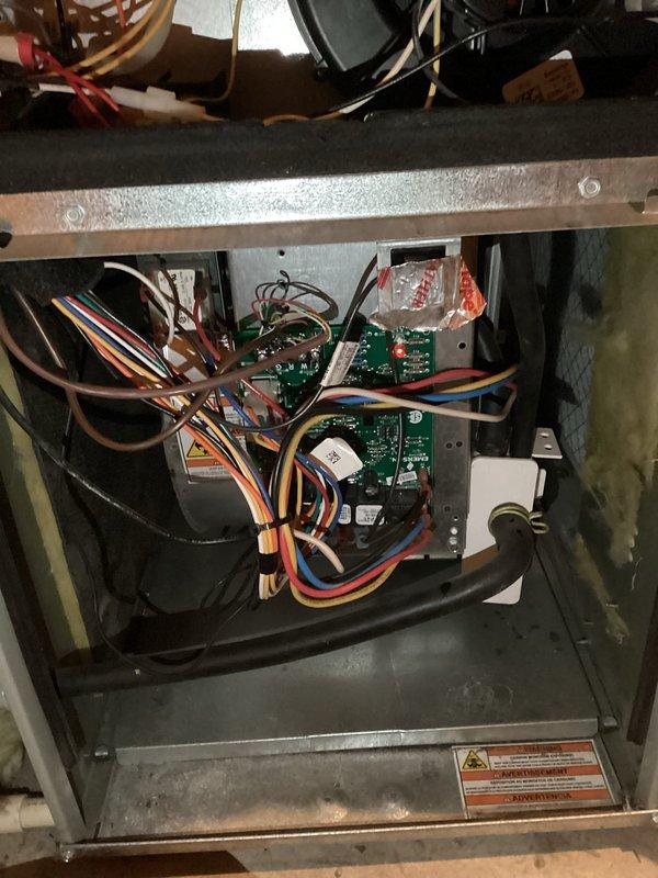 Responded to emergency no-heat call at residence where homeowner was away. Performed diagnostic evaluation on Trane furnace system and identified failed inducer motor as the source of malfunction. Successfully replaced inducer motor, restoring proper heating system operation.