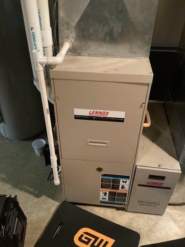 Conducted scheduled preventative maintenance agreement service on Lennox HVAC system. Performed comprehensive tune-up with no issues identified. System is operating within normal parameters with proper venting configuration verified.