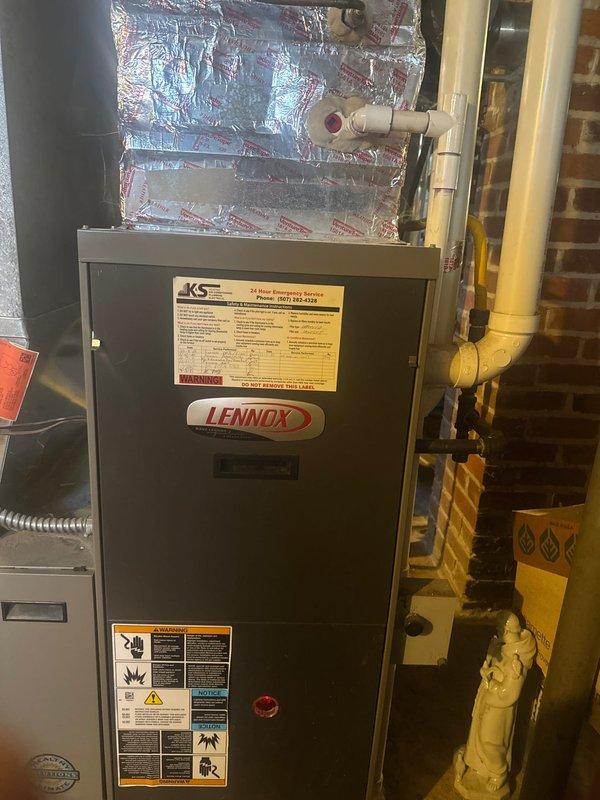 Responded to no heat call where furnace was not operating, displaying pressure switch failure code. Diagnostic inspection of Lennox furnace revealed faulty pressure switches. Replaced defective pressure switches, restoring proper system operation and heat to the residence.