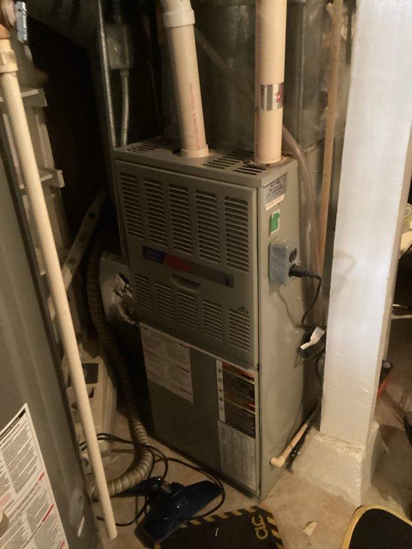 Responded to emergency no-heat call for 28-year-old furnace experiencing consistent shutdowns. Diagnosed intake blockage due to snow recirculation from exhaust air. Cleared intake obstruction, which restored normal system operation. Enrolled customer in family rewards program.