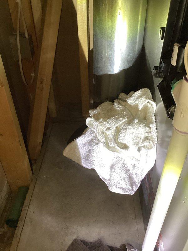 Responded to no heat call back and discovered condensate trap was frozen, preventing proper operation. Thawed the frozen trap and relocated combustion air intake to prevent future freezing issues. System is now functioning properly with adequate heat output.