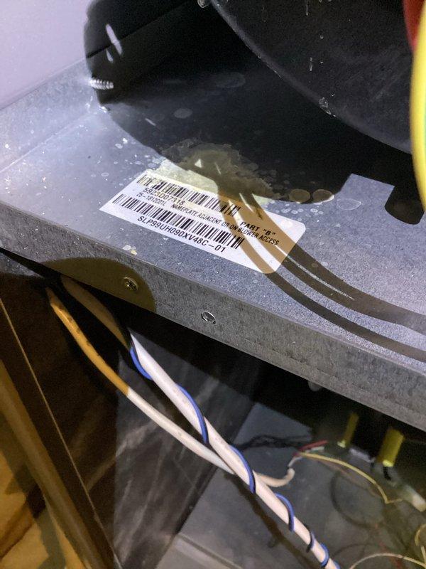 Responded to emergency no-heat call for furnace displaying E228 error code. Diagnosed improper installation with intake and exhaust pipes swapped, positioned hazardously above a doorway. Documented issue with photos and noted requirement for follow-up service to correctly reposition ventilation components to eliminate safety hazard.