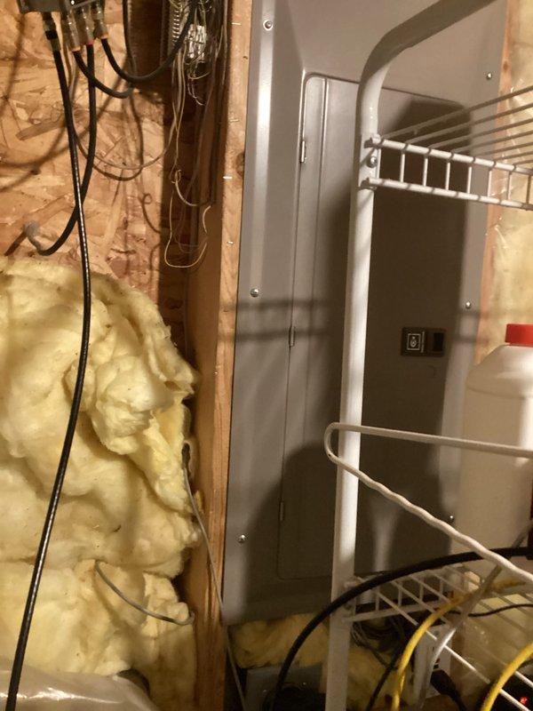 Installed a new duplex receptacle beneath an existing switch box for a stair chairlift. Work included cutting in a box, running 5' of wire, and installing the outlet with cover plate. Completed installation successfully, providing required power source for client's mobility equipment.