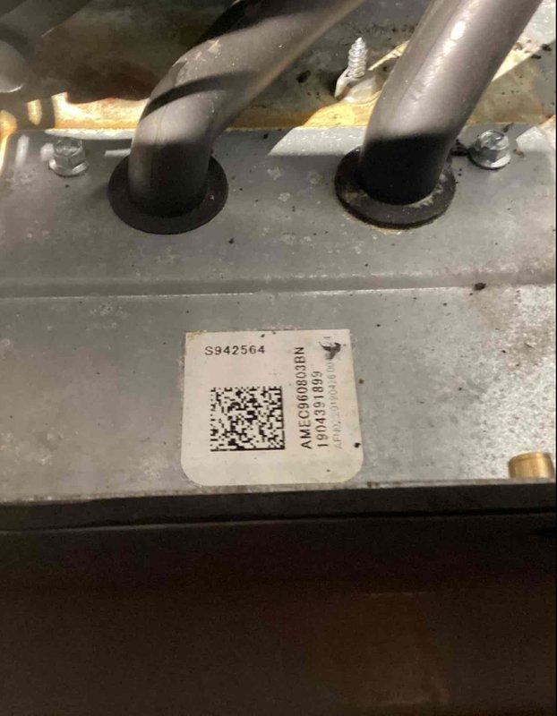 Successfully installed replacement draft inducer motor on furnace unit under parts and labor warranty. Verified proper electrical connections to control board and confirmed correct operation of the system after installation. Unit is now functioning normally with no issues observed during testing.