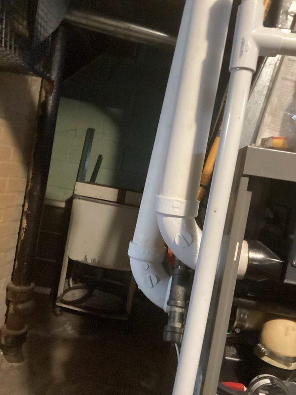Performed scheduled air handler tune-up per customer request. Conducted comprehensive diagnostic testing using gas analyzer, which showed CO3 at 40p, CO2 at 4.8%, and excess air at 149.9%. Inspected plumbing connections and water heater components for proper installation and function. All systems operating within normal parameters after service.