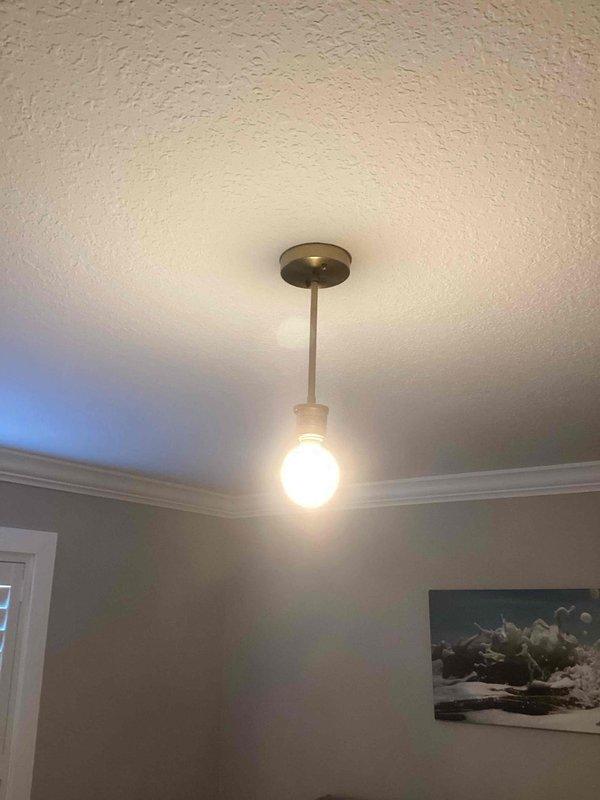 Responded to customer complaint of electrical shock from bedroom light switch. Upon inspection, identified loose connection in ceiling fixture. Installed new switch per customer request and verified all connections were secure and properly functioning, resolving the shock hazard.