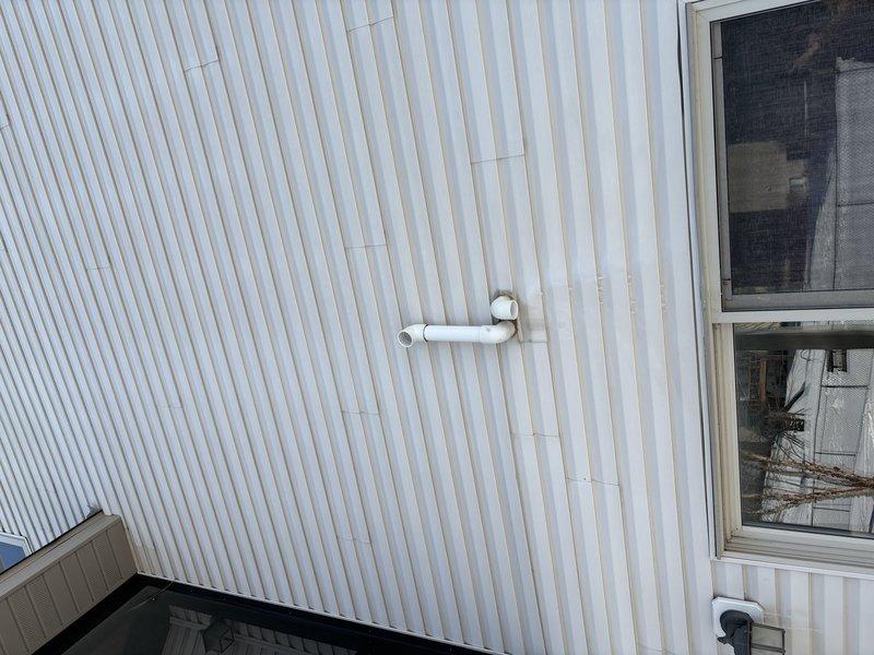 Arrived between 8-12 as scheduled and completed required furnace service. Successfully swapped exhaust and intake venting configuration to ensure proper system operation. Verified installation with exterior inspection of venting terminations.