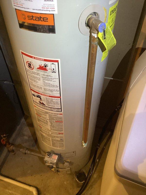 Responded to service call for furnace producing abnormal noise while still providing heat. Diagnosed excessive static pressure caused by customer's portable mist humidifier clogging the air filter. Replaced filter to resolve immediate issue and recommended installation of whole home humidifier and UV light system to prevent recurrence and improve indoor air quality.