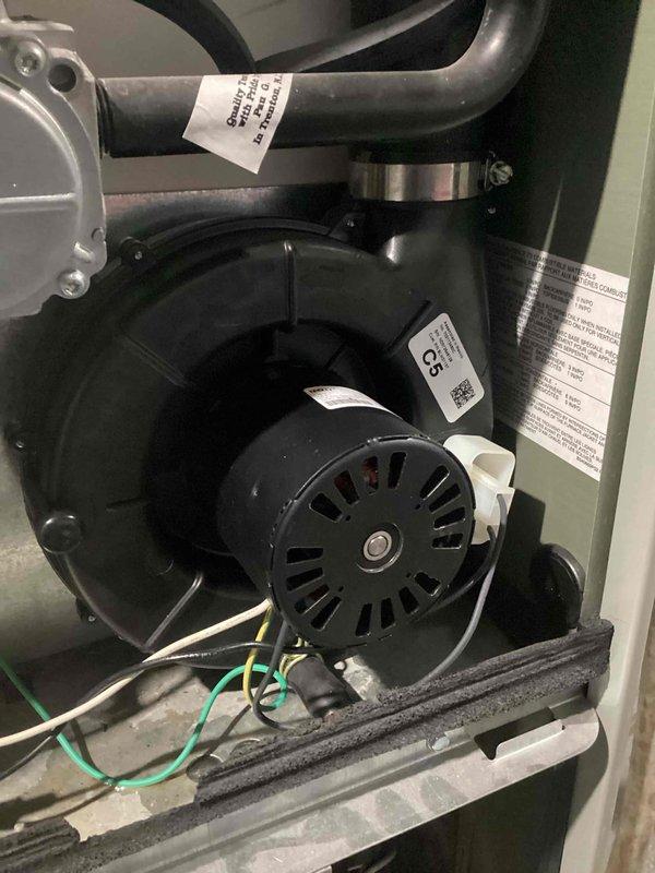 Arrived within scheduled 8-12 timeframe and completed the installation of a new inducer motor in the HVAC system per the previously sold service agreement. Properly connected all electrical components, ensuring the motor was securely mounted and all connections were properly sealed. System was tested for proper operation before completion.