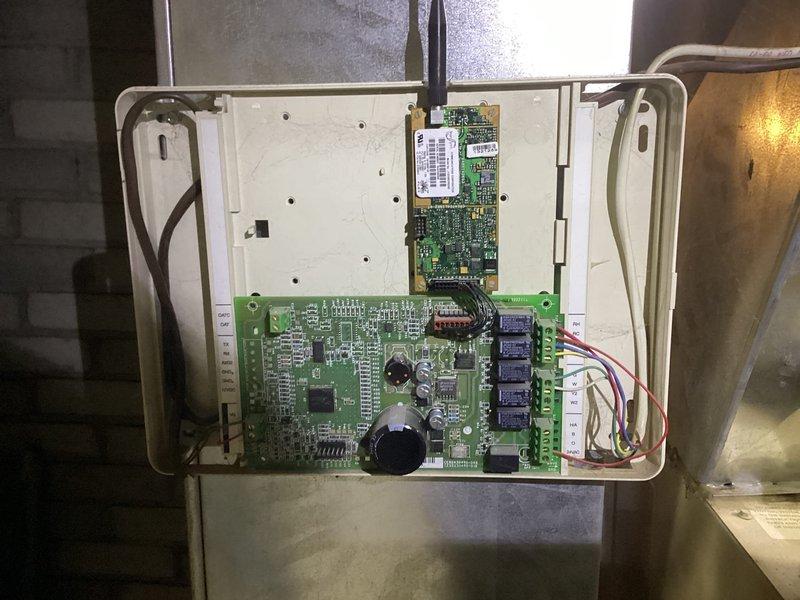 Responded to customer complaint regarding thermostat not maintaining temperature. Diagnostic inspection revealed restricted airflow due to customer blocking multiple supply and return vents. Verified thermostat functionality by confirming temperature reading matched independent measurement (both 74°F). Inspected control board and electrical components, finding all systems operational. Educated customer on proper airflow requirements and recommended removal of obstructions to ensure proper system performance.