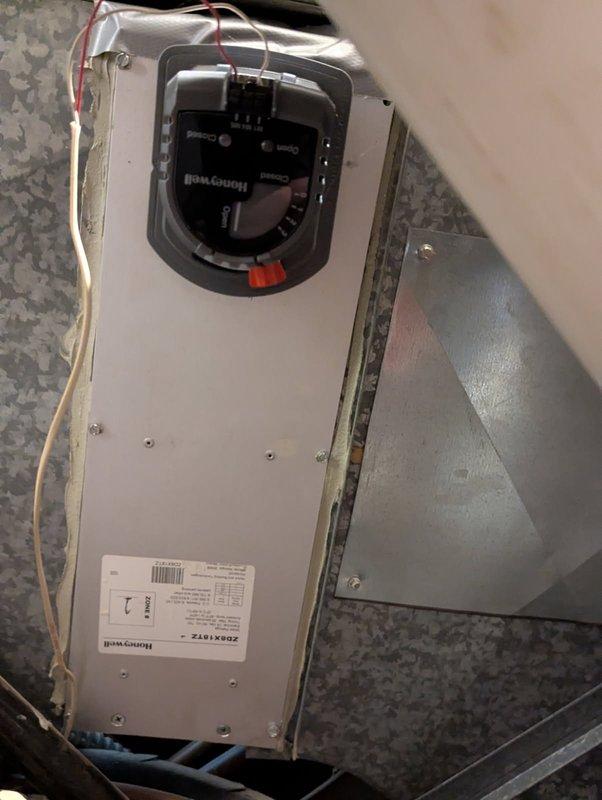 Responded to service call regarding zoning issues in 2-zone system where basement zone was not producing heat. Diagnosed non-functioning dampers in upstairs lower basement zones and identified significant airflow restrictions due to improper duct design. Inspected Lennox furnace unit and Honeywell zoning control system. Provided customer with recommendations for necessary damper repairs and scheduled follow-up estimate for potential furnace replacement or duct system redesign to resolve ongoing airflow issues.