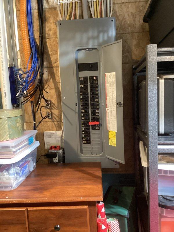 Installed dedicated circuit for hot tub per approved estimate, including proper wiring from main panel to exterior disconnect. Mounted weatherproof disconnect on exterior wall with appropriate conduit connections and completed final connections to prepare for hot tub installation.