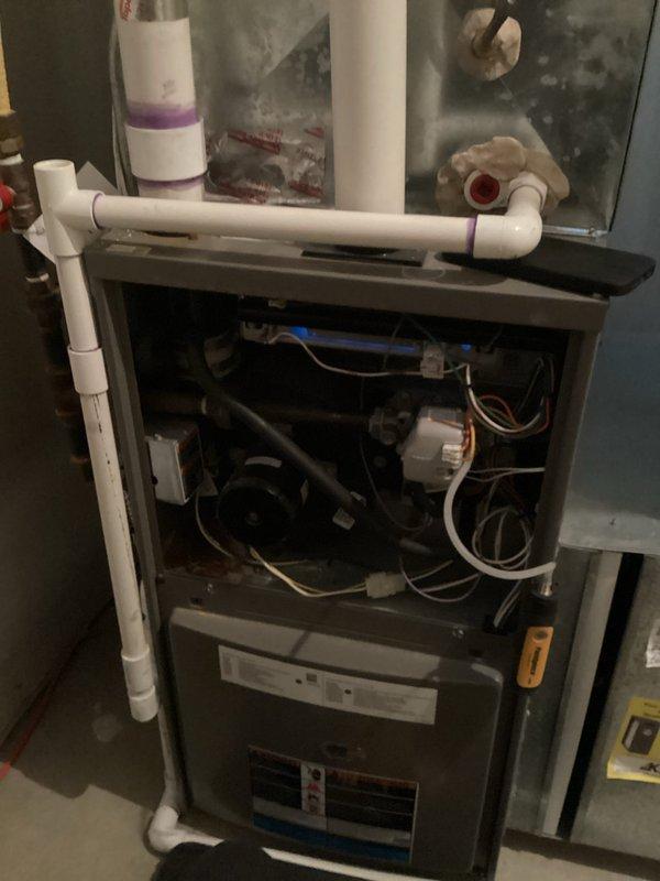 Performed scheduled preventative maintenance on HVAC system per maintenance agreement. Conducted comprehensive tune-up of furnace unit with PVC venting system. All components inspected, tested, and confirmed to be operating within specifications.