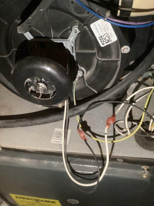 Responded to no-heat service call for 10+ year old system operating at 60°F indoor temperature. Diagnosed failed inducer motor as root cause. Recommended replacement of inducer motor or complete system replacement due to age of equipment.