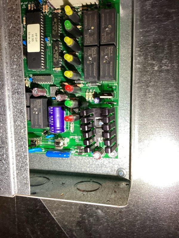 Responded to no heat call where customer had attempted thermostat replacement. Diagnosed blown fuse and disconnected wire from previous MN Energy visit. Replaced fuse and properly wired thermostat to restore system functionality. Inspected control board and electrical connections to ensure proper operation.