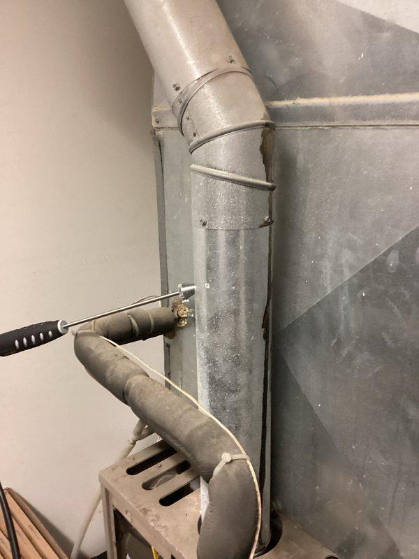 Performed scheduled preventative maintenance agreement service on HVAC system. Conducted comprehensive inspection of furnace components and ductwork, including testing access ports with diagnostic tools. All systems tuned to manufacturer specifications and operating properly upon completion.