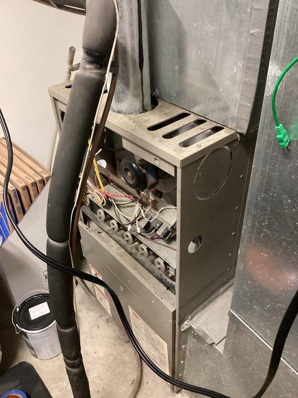 Performed scheduled preventative maintenance agreement service on HVAC system. Conducted comprehensive inspection of furnace components and ductwork, including testing access ports with diagnostic tools. All systems tuned to manufacturer specifications and operating properly upon completion.
