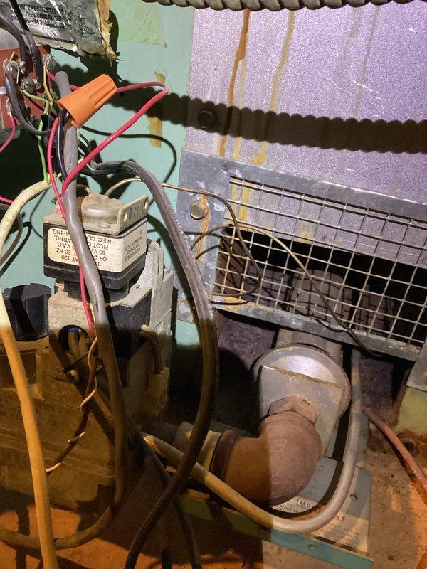 Responded to customer report of loud screeching noise from furnace and no heat. Diagnostic inspection revealed cracked heat exchanger, which presents a significant safety hazard. Connected customer with project manager to discuss replacement options as repair is not recommended for this safety-critical component.